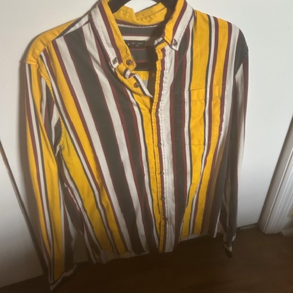 Striped Button up - Picture 2 of 3
